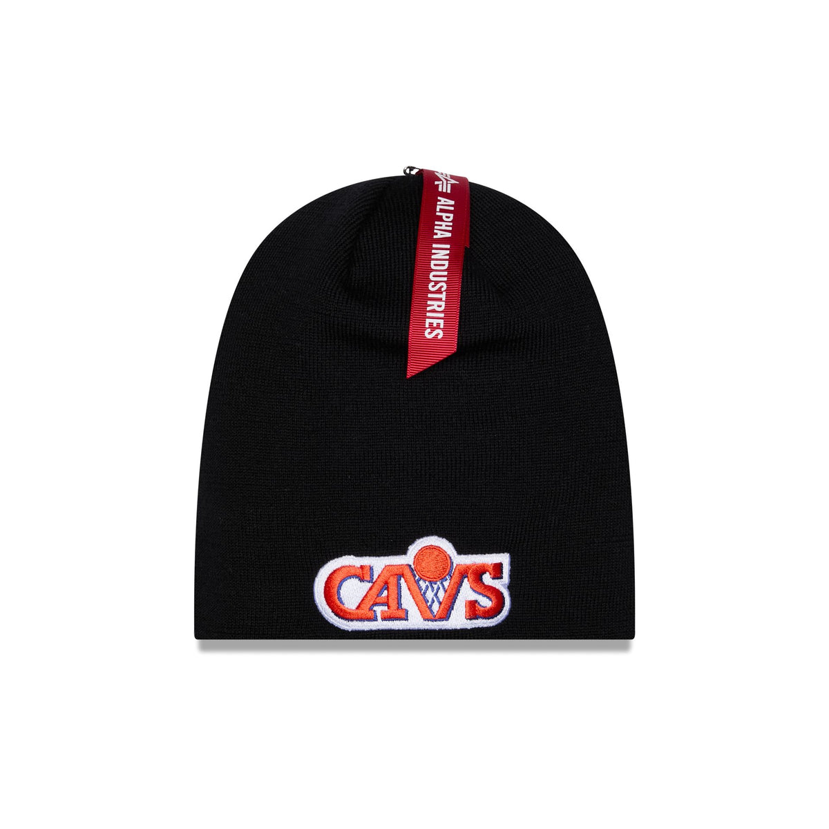 Alpha Industries x Cleveland Cavaliers Black Beanie Hat