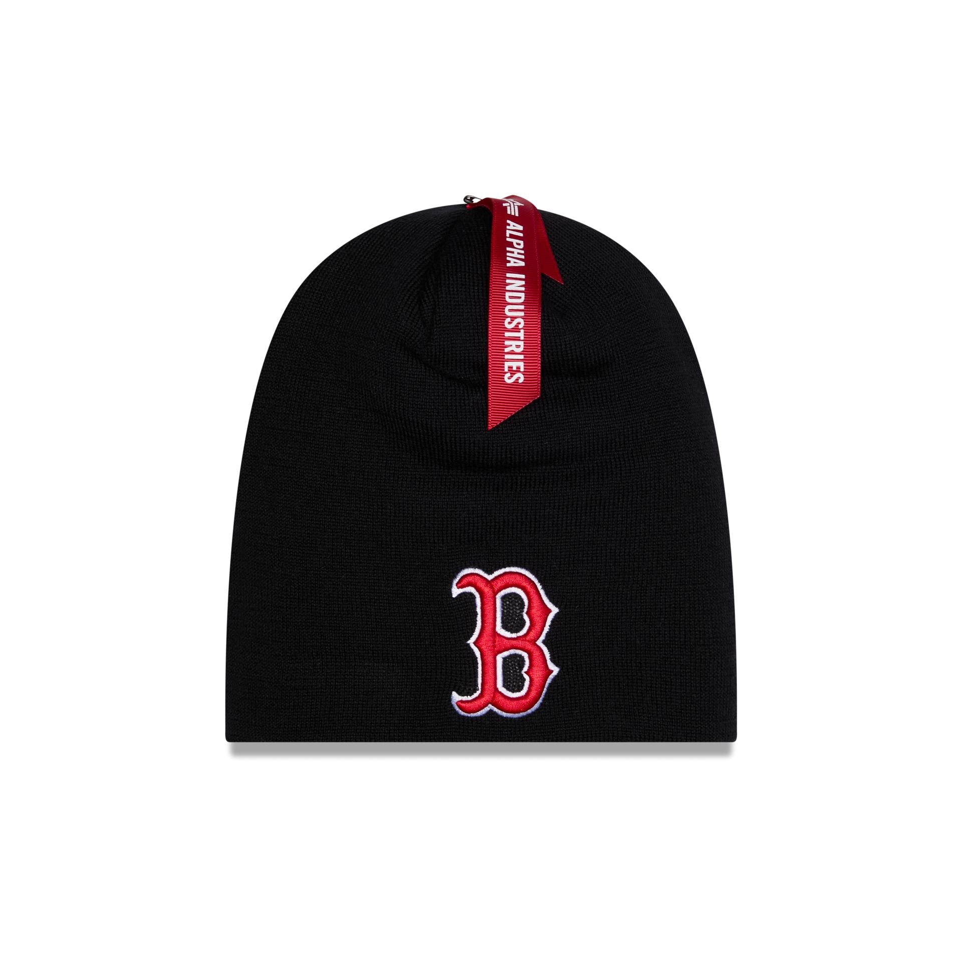 Alpha Industries x Boston Red Sox Black Beanie Hat