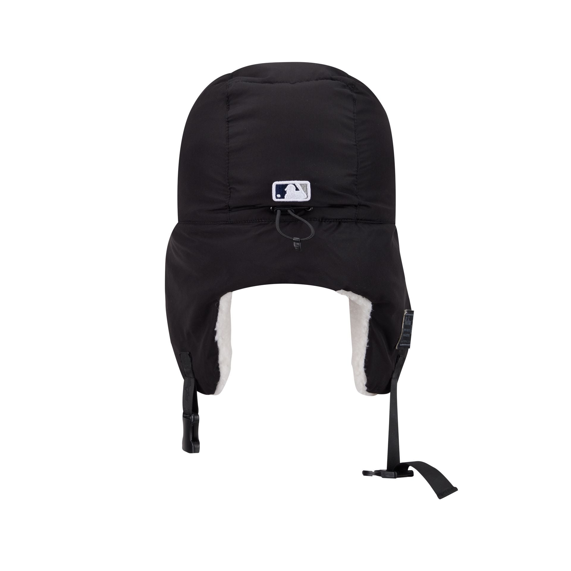 Alpha Industries x New York Yankees Black Puffer Trapper Hat