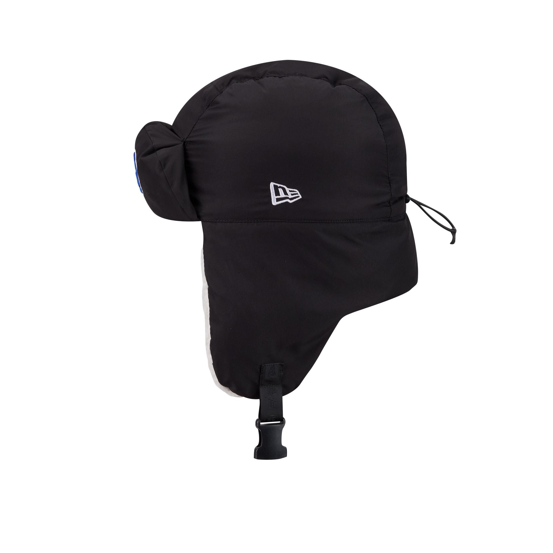 Alpha Industries x Buffalo Bills Black Puffer Trapper Hat