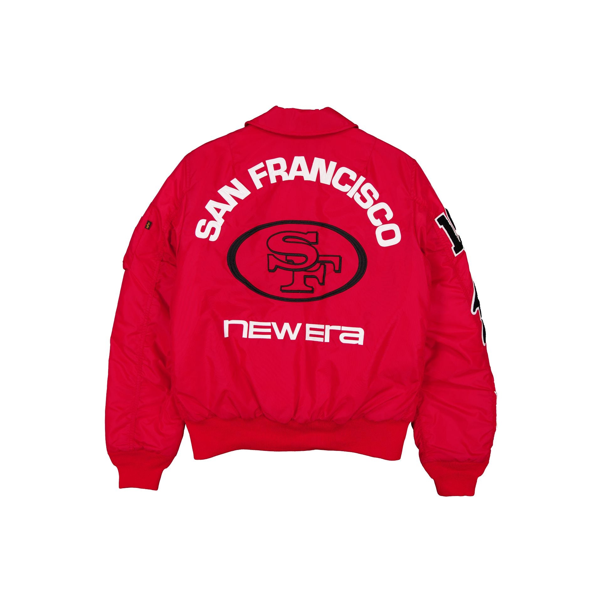 Alpha Industries x San Francisco 49ers MA-1 Flight Jacket