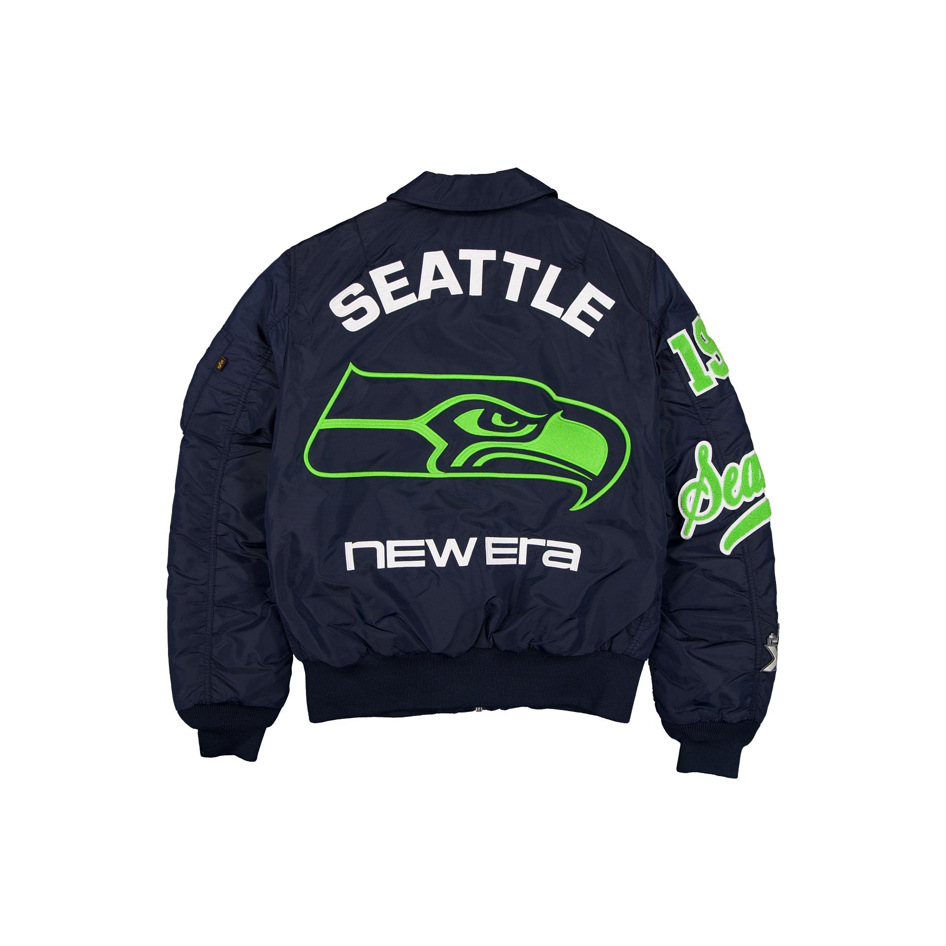 Alpha Industries x Seattle Seahawks MA-1 Flight Jacket