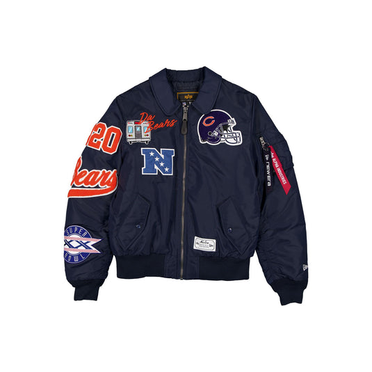 Alpha Industries x Chicago Bears MA-1 Flight Jacket