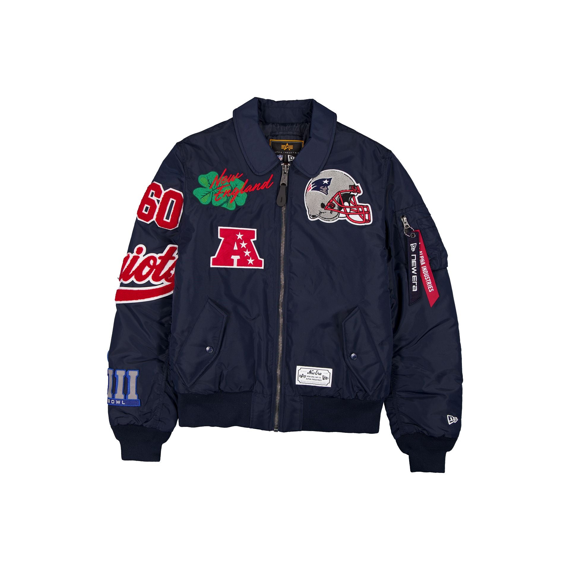 Alpha Industries x New England Patriots MA-1 Flight Jacket