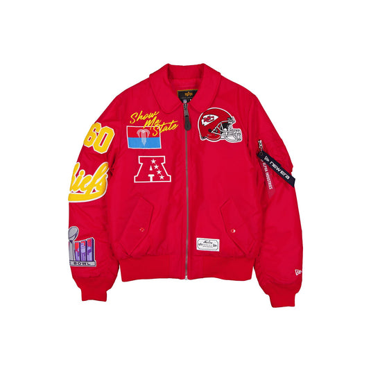 Alpha Industries x Kansas City Chiefs MA-1 Flight Jacket
