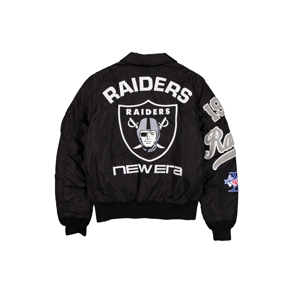 Alpha Industries x Las Vegas Raiders MA-1 Flight Jacket