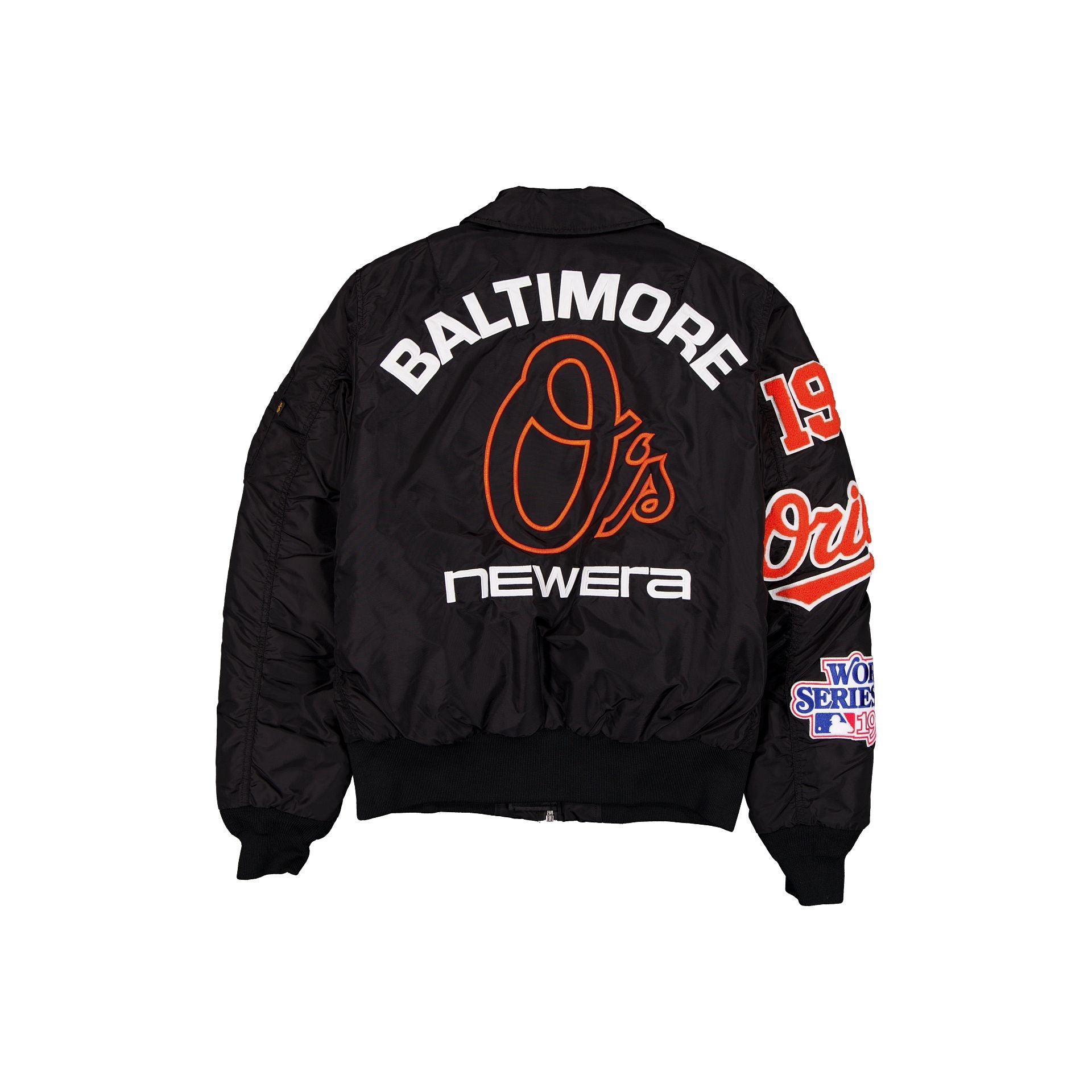 Alpha Industries x Baltimore Orioles MA-1 Flight Jacket