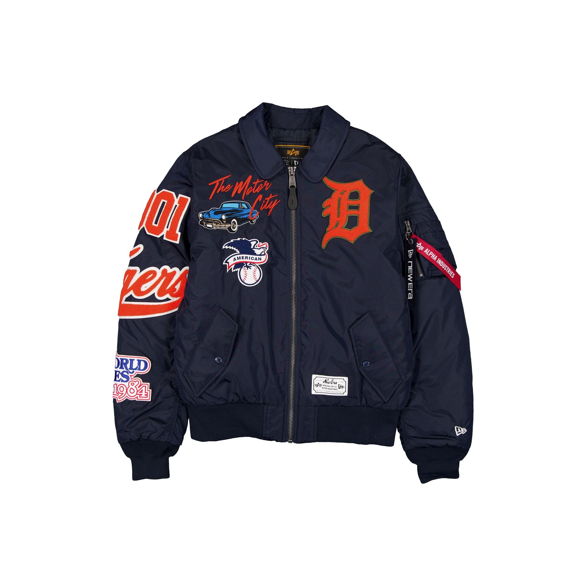 Alpha Industries x Detroit Tigers MA-1 Flight Jacket