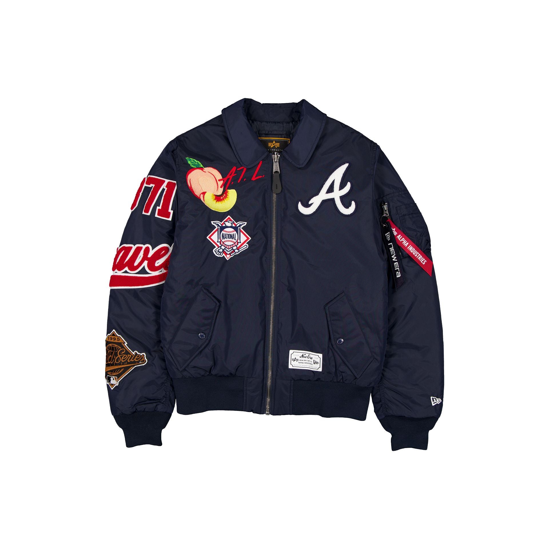 Alpha Industries x Atlanta Braves MA-1 Flight Jacket