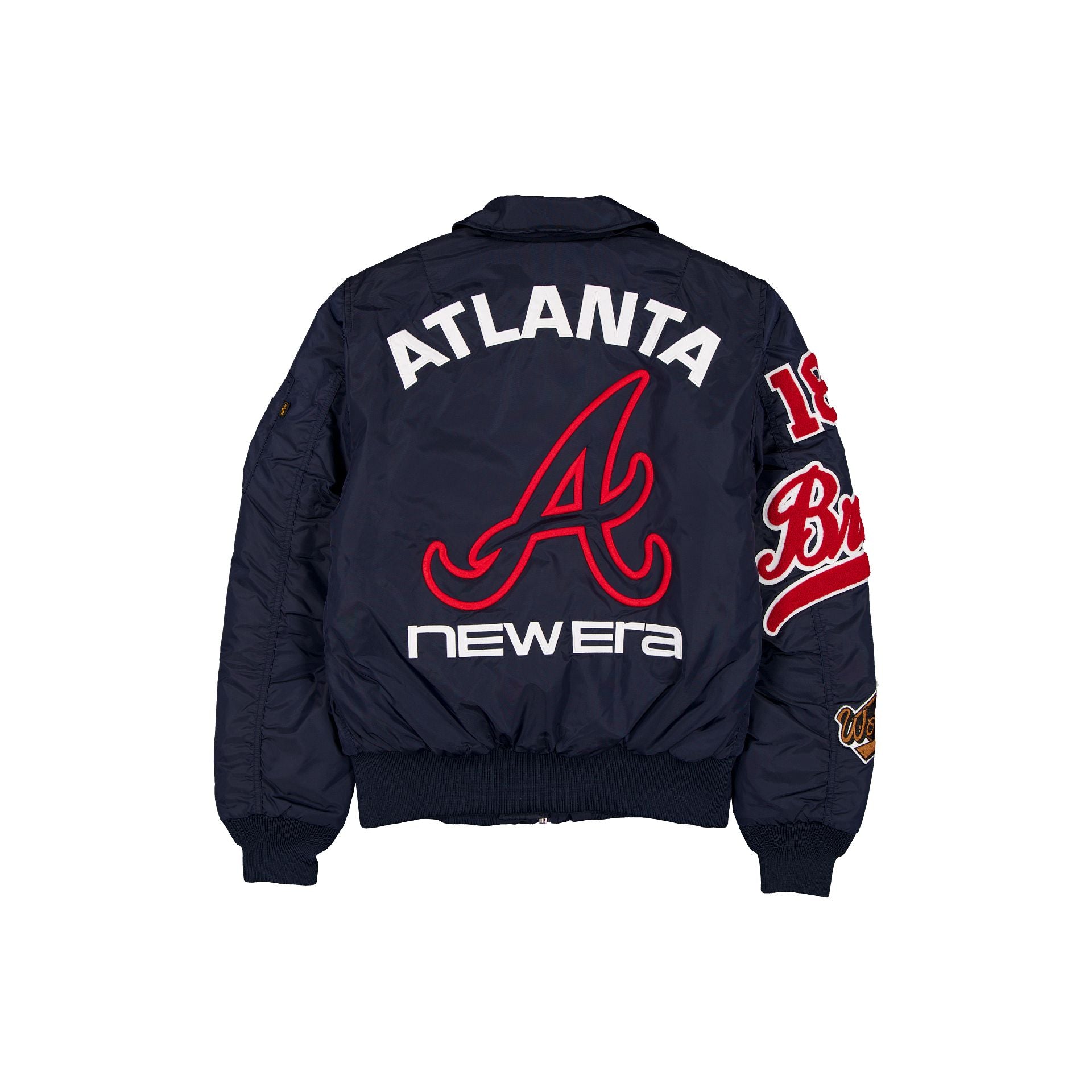 Alpha Industries x Atlanta Braves MA-1 Flight Jacket