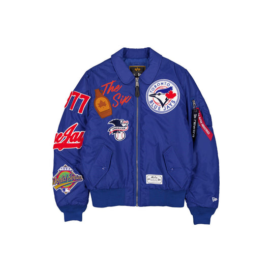 Alpha Industries x Toronto Blue Jays MA-1 Flight Jacket