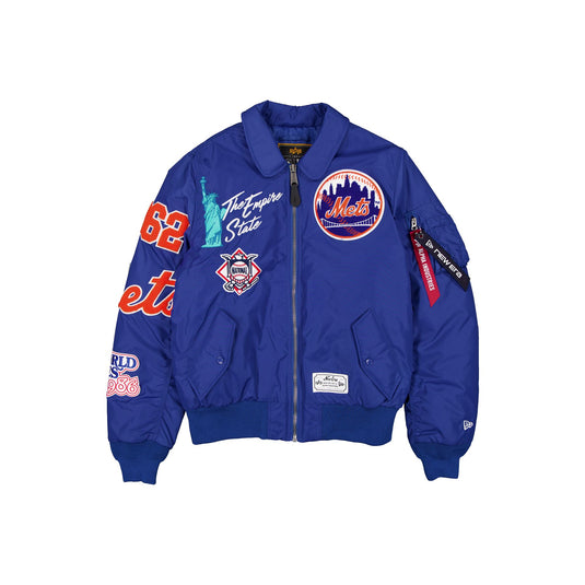 Alpha Industries x New York Mets MA-1 Flight Jacket