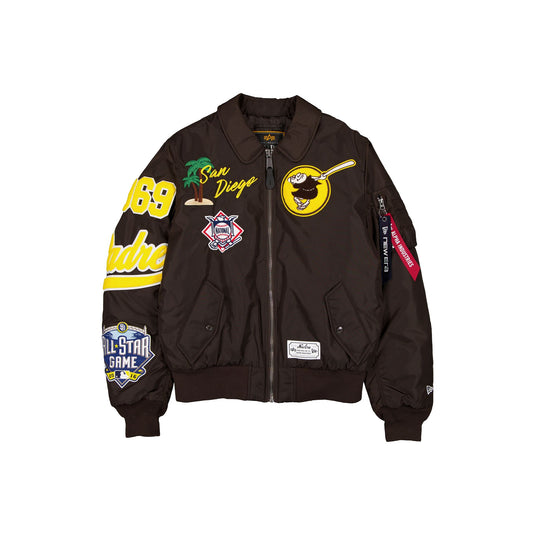 Alpha Industries x San Diego Padres MA-1 Flight Jacket