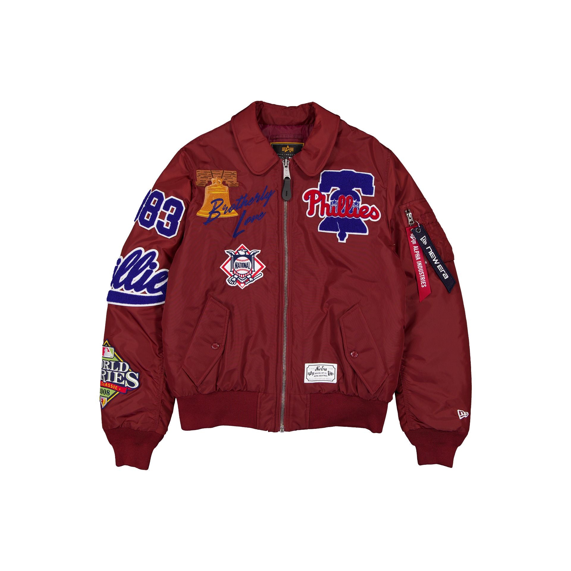 Alpha Industries x Philadelphia Phillies MA-1 Flight Jacket