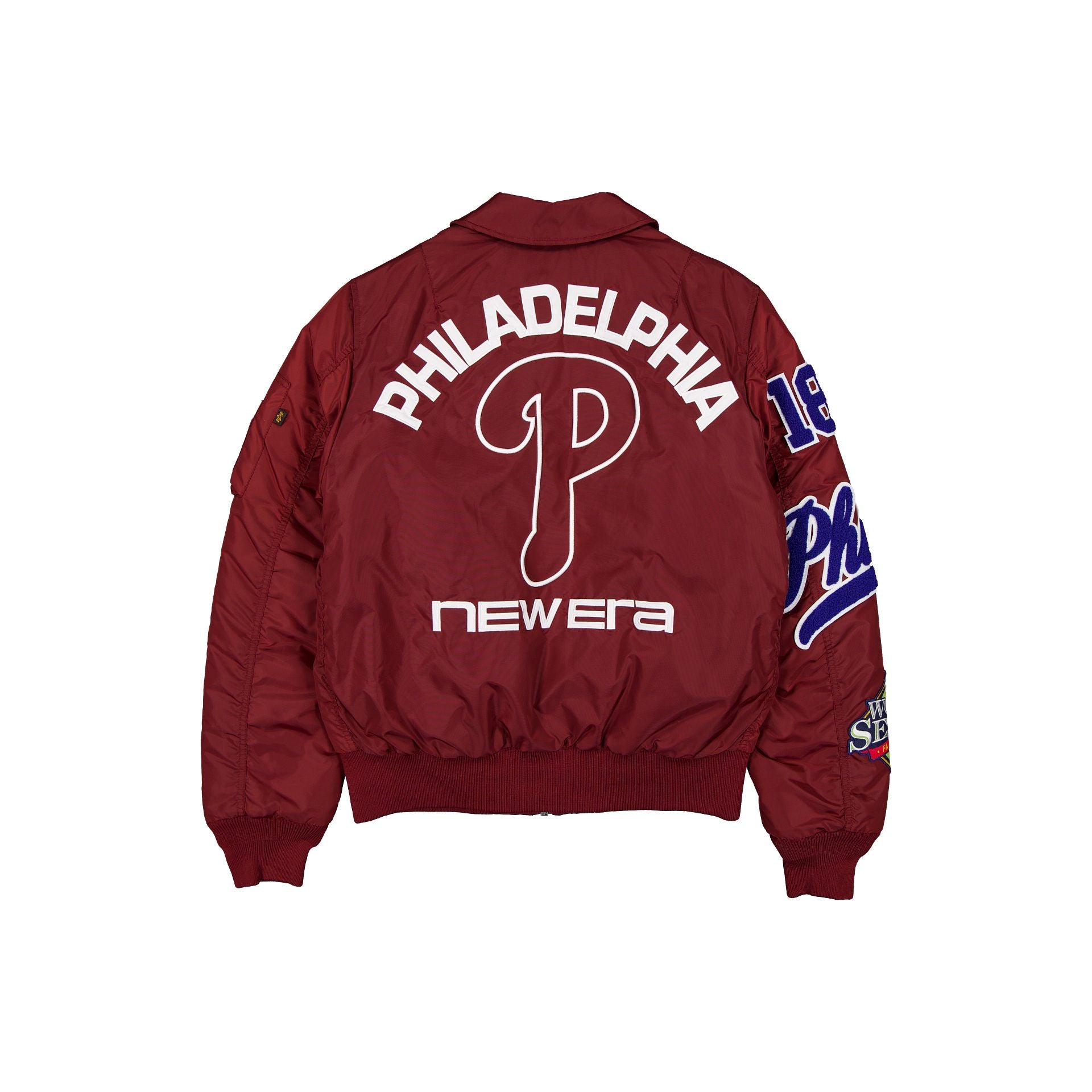 Alpha Industries x Philadelphia Phillies MA-1 Flight Jacket
