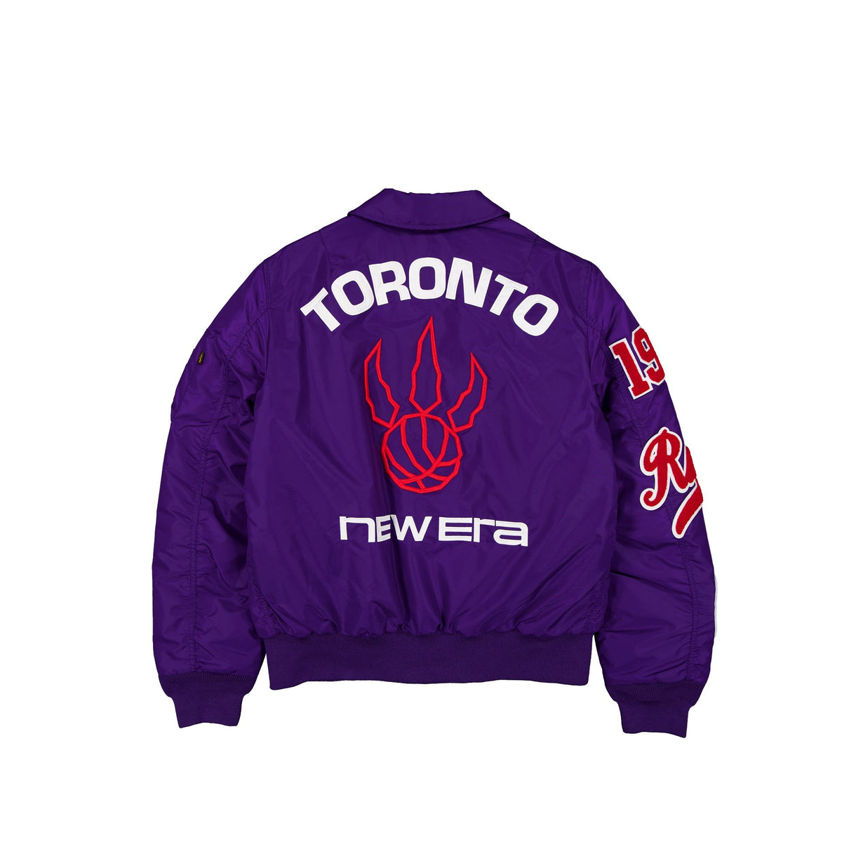 Alpha Industries x Toronto Raptors Hardwood Classics MA-1 Flight Jacket