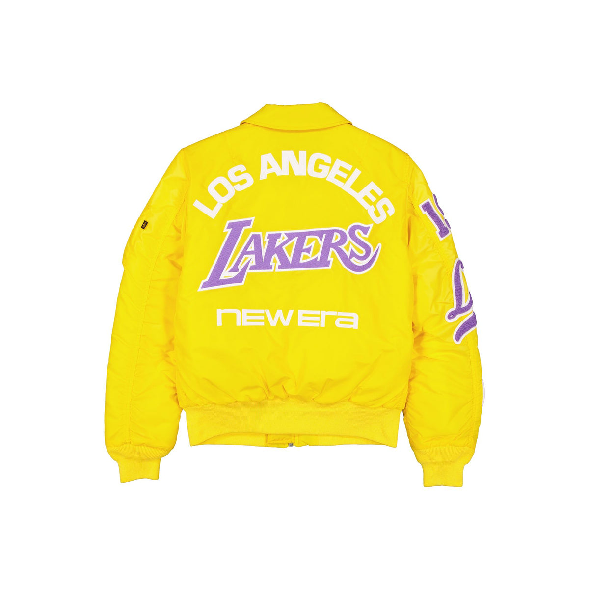 Alpha Industries x Los Angeles Lakers Hardwood Classics MA-1 Flight Jacket