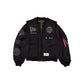 Alpha Industries x New York Knicks Black 2-in-1 MA-1 Flight Jacket + Vest