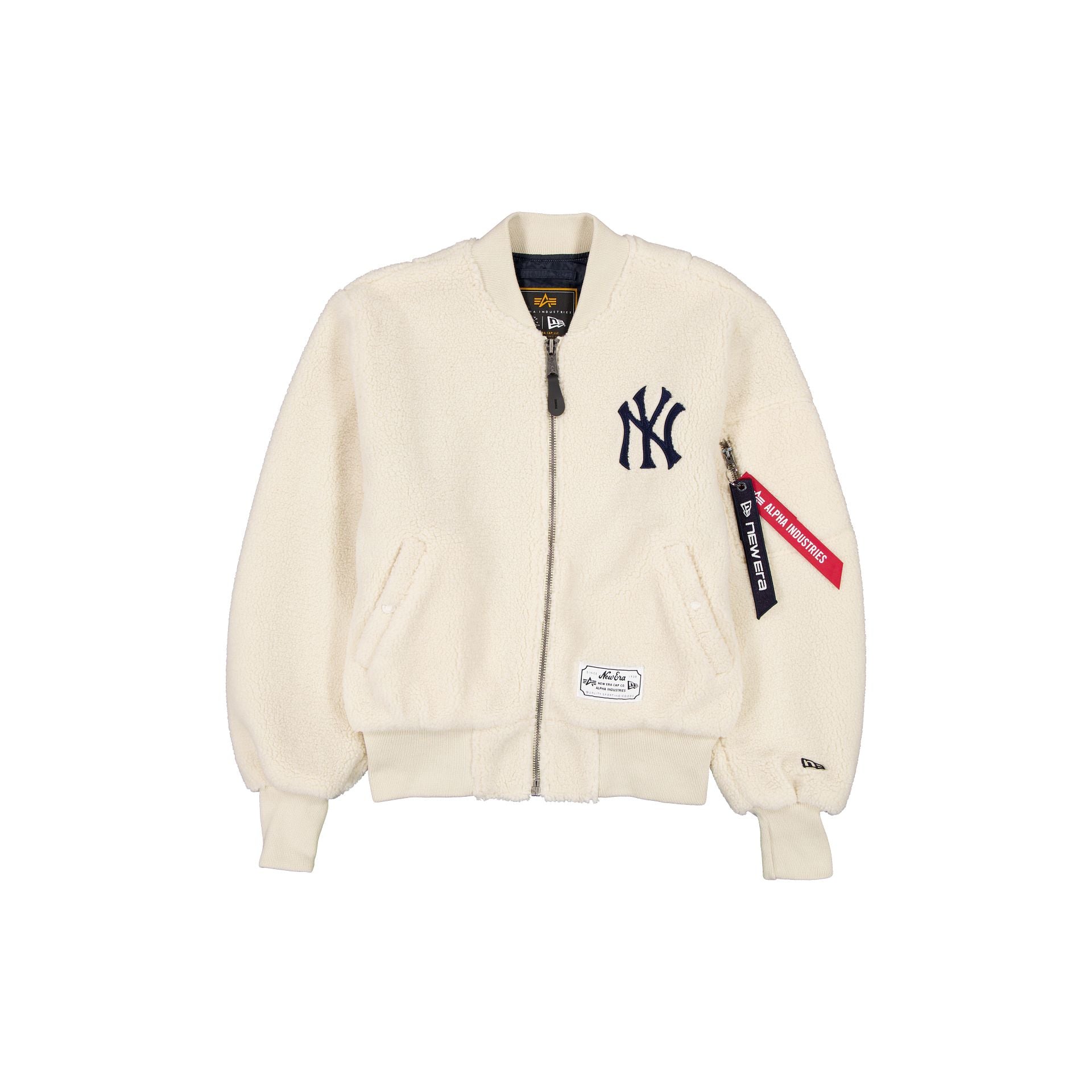 Alpha Industries x New York Yankees Women's Sherpa MA-1 Flight Jacket