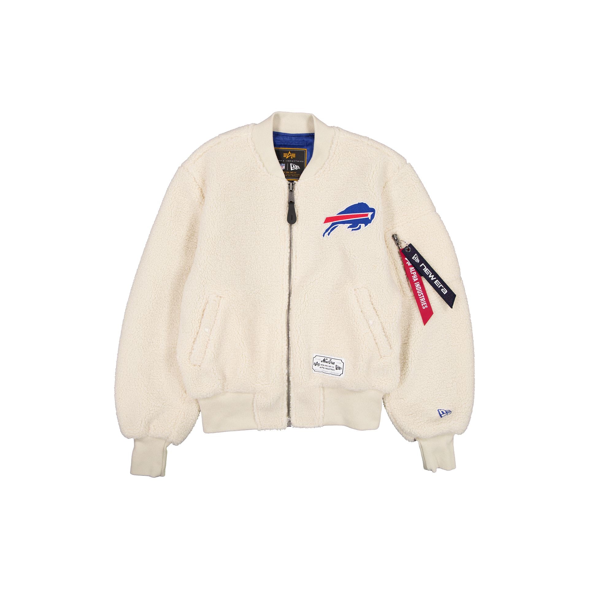 Alpha Industries x Buffalo Bills Women's Sherpa MA-1 Flight Jacket