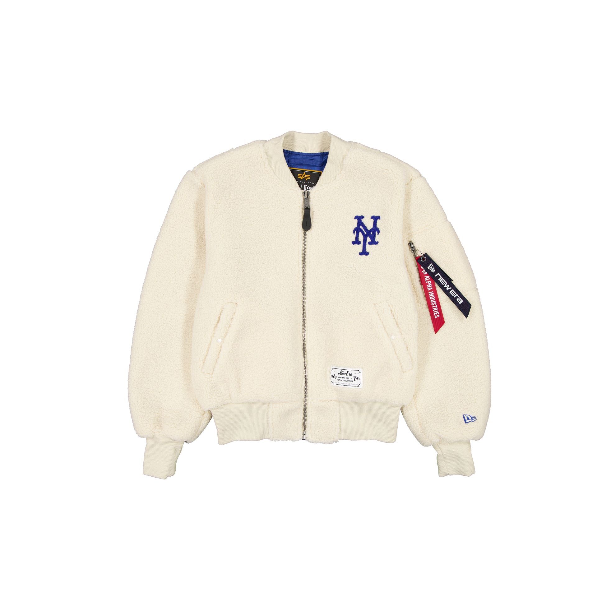 Alpha Industries x New York Mets Women's Sherpa MA-1 Flight Jacket