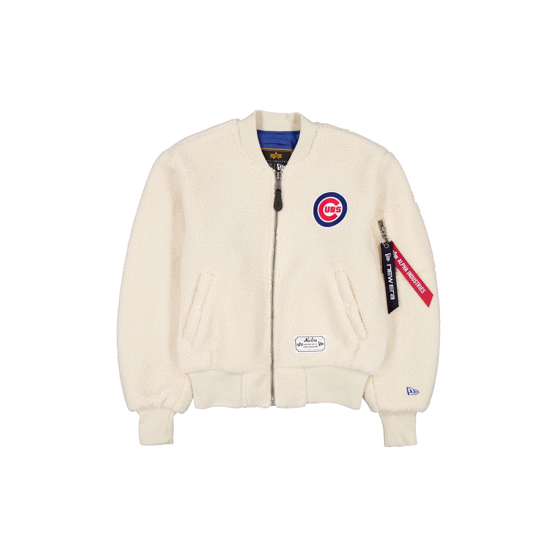 Alpha Industries x Chicago Cubs Women's Sherpa MA-1 Flight Jacket