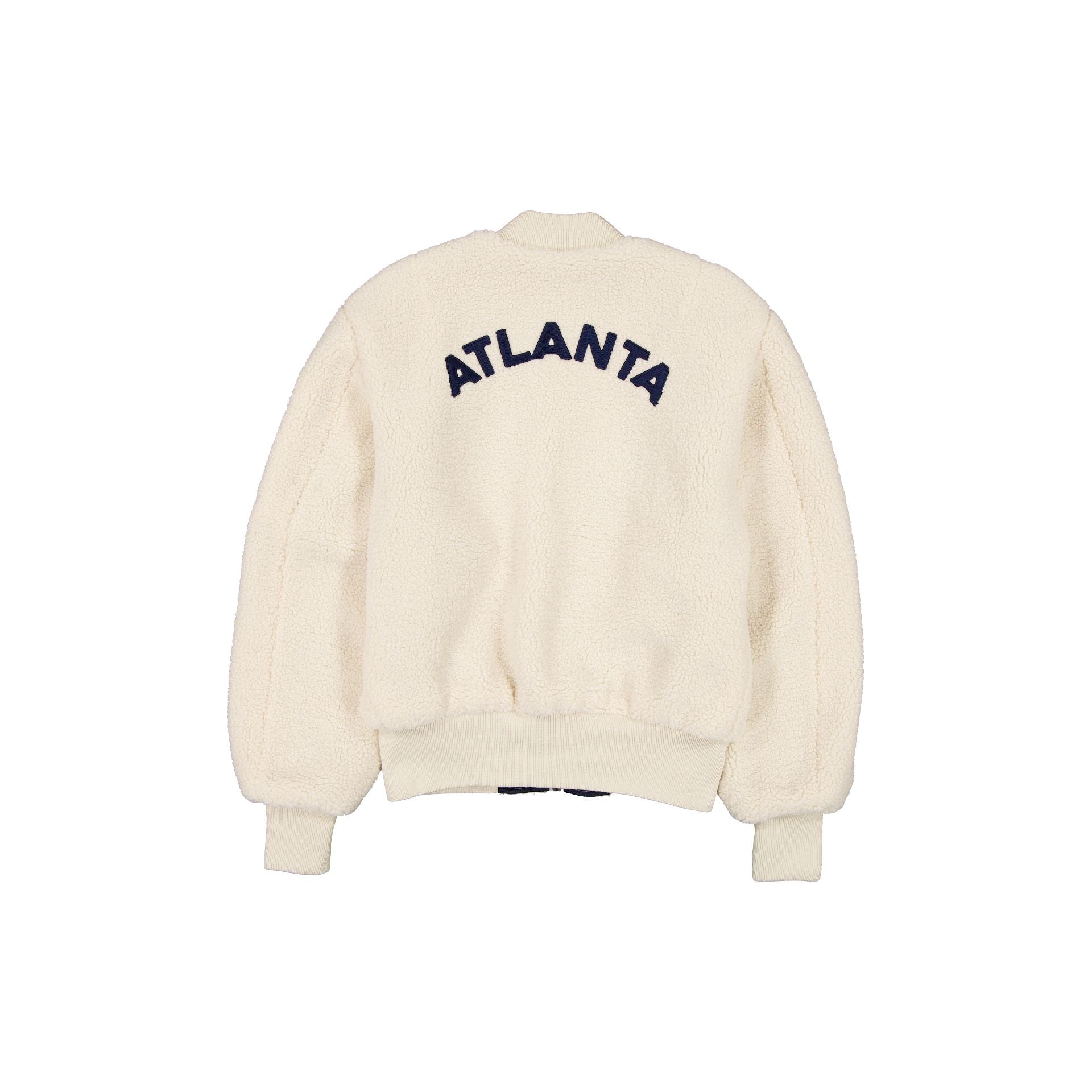 Alpha Industries x Atlanta Braves Women's Sherpa MA-1 Flight Jacket