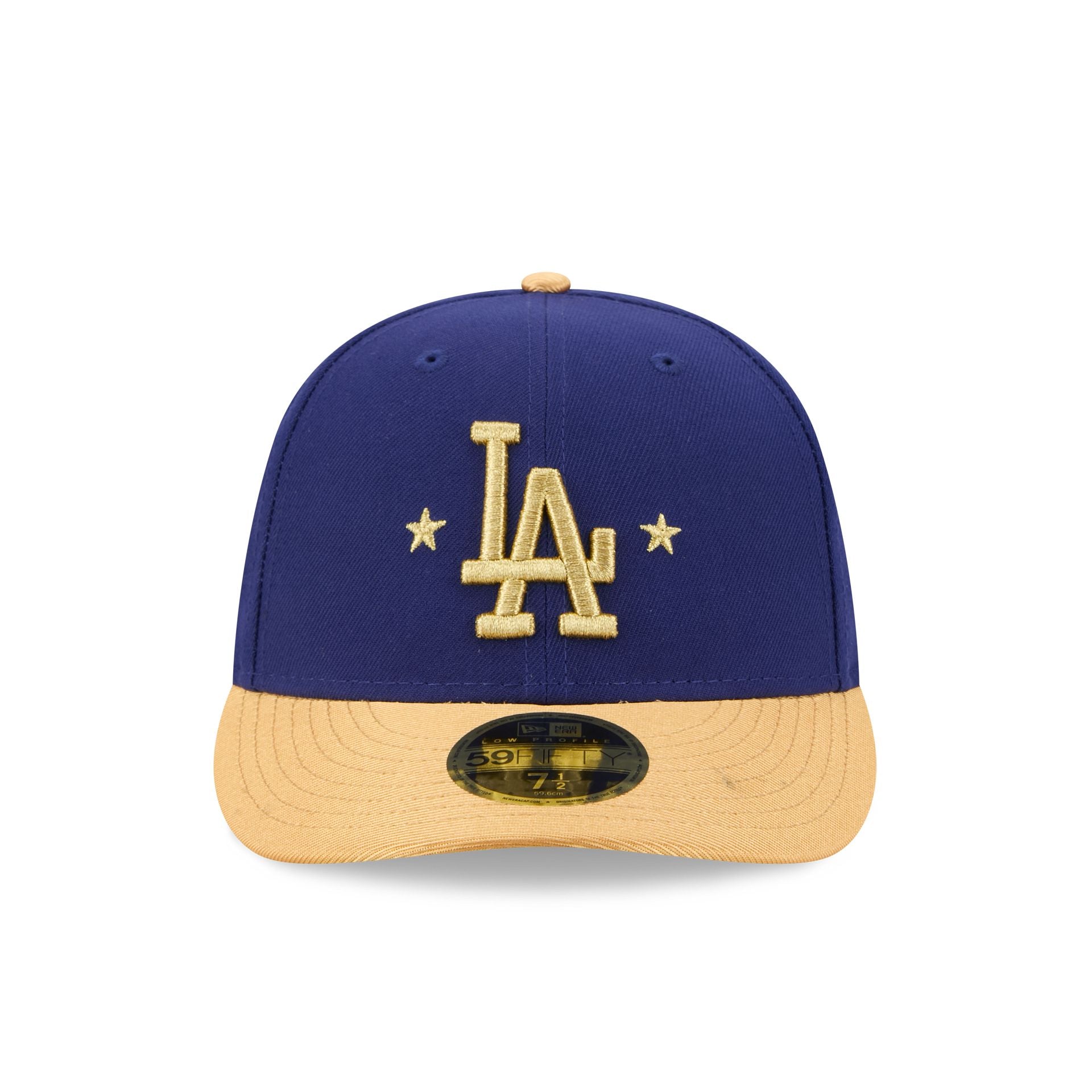 【新品未使用】LA Dodgers 2025 Gold LP 59FIFTY Los Angeles Dodgers Gold 2025 World Series Champions Sidepatch Low