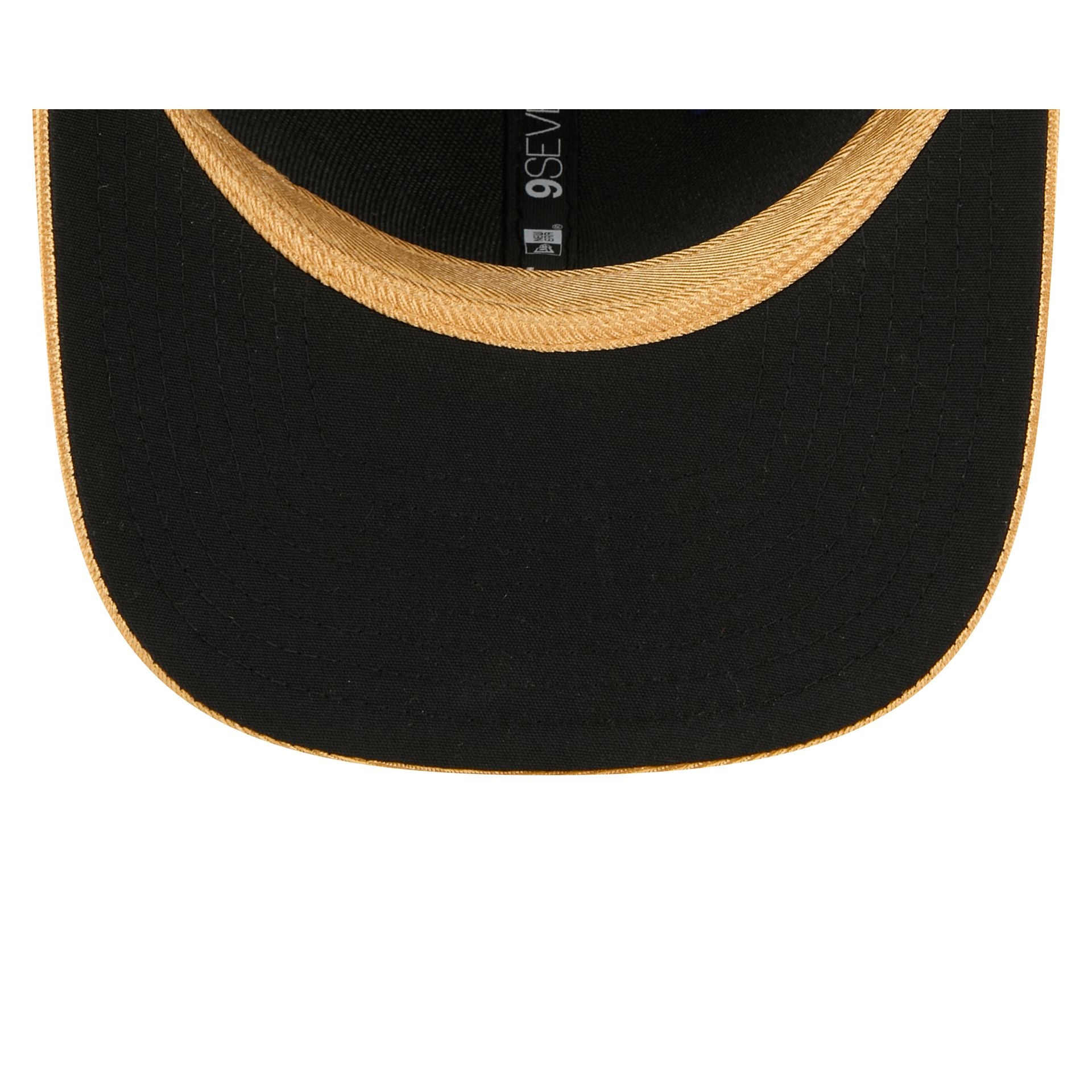Los Angeles Dodgers Gold 2025 World Series Champions Sidepatch 9SEVENTY Stretch-Snap Hat