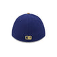 Los Angeles Dodgers Gold 2025 World Series Champions Sidepatch 39THIRTY M-Crown Stretch Fit Hat