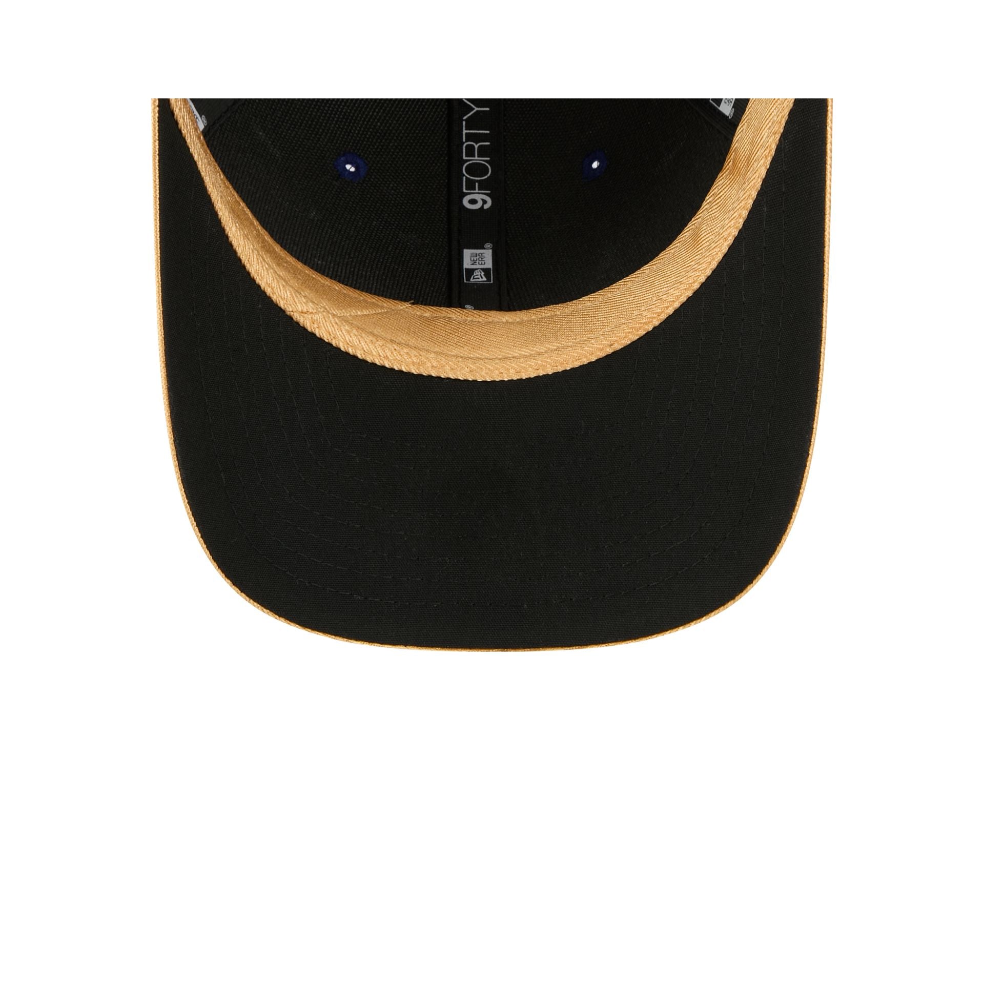 Los Angeles Dodgers Gold 2025 World Series Champions Sidepatch 9FORTY M-Crown Snapback Hat