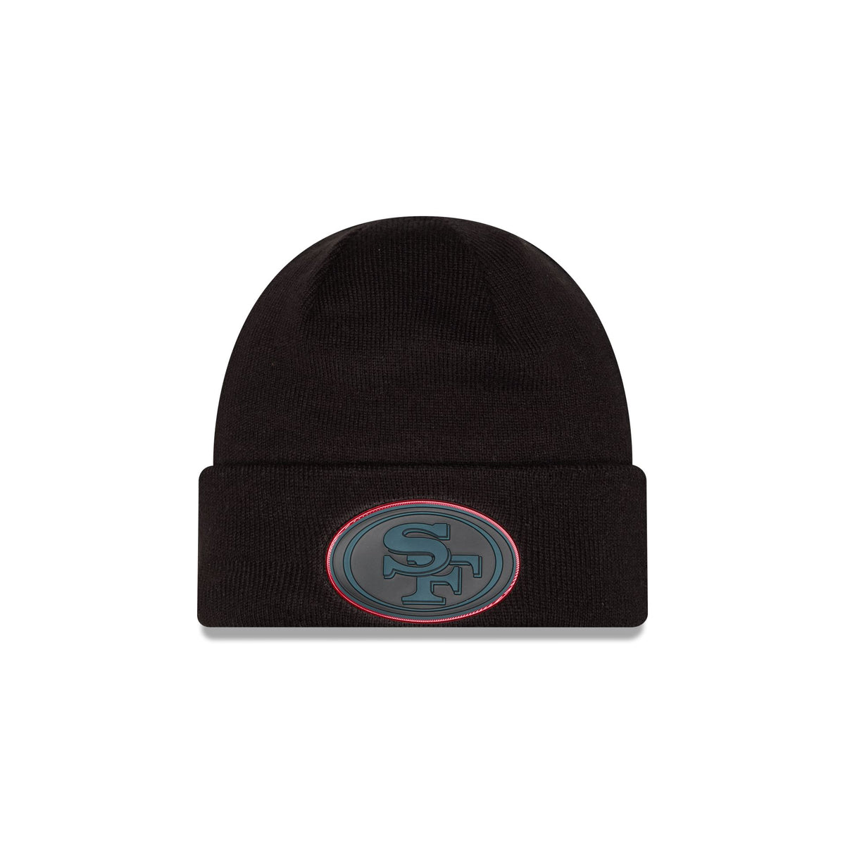 San Francisco 49ers All Black Beanie Hat