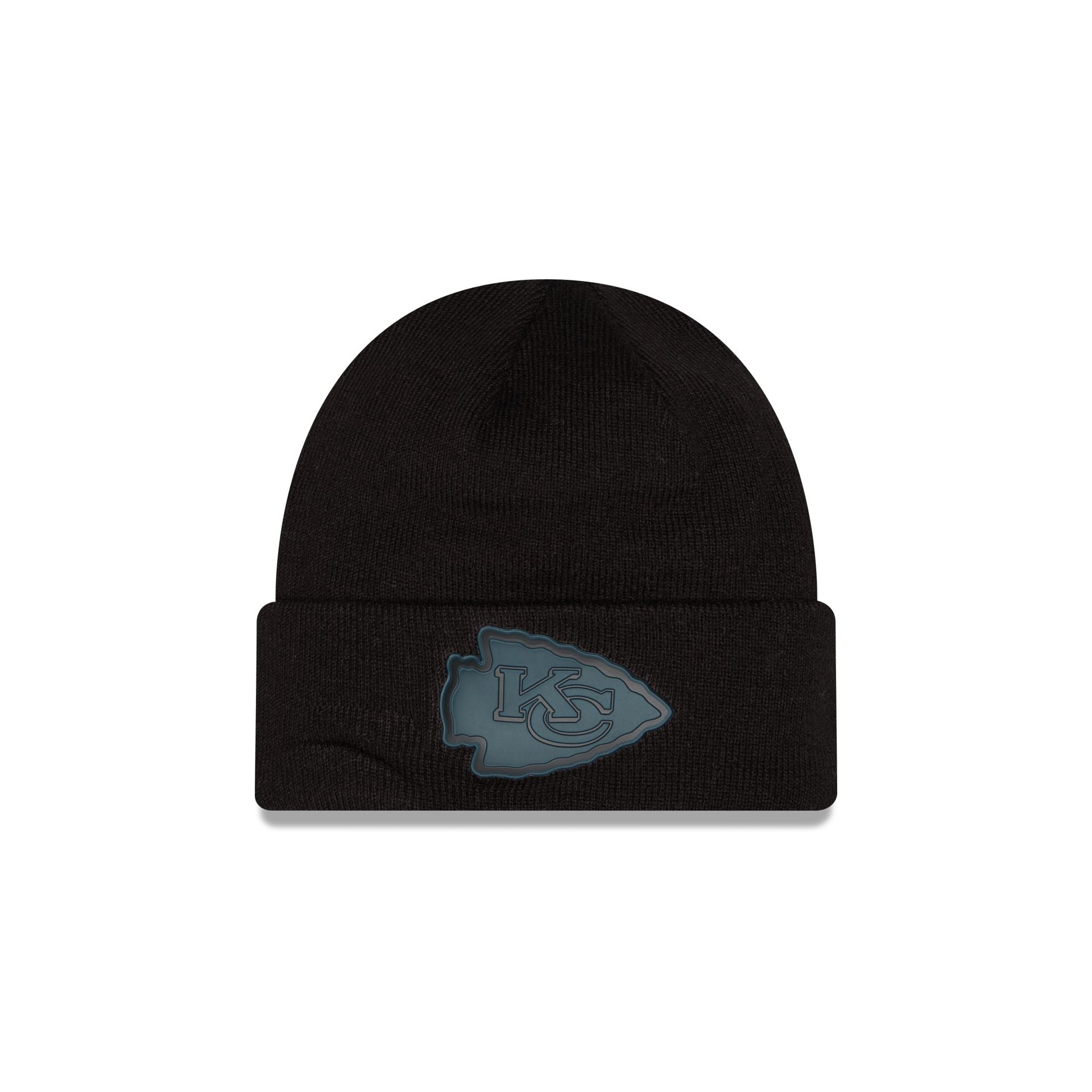 Kansas City Chiefs All Black Beanie Hat