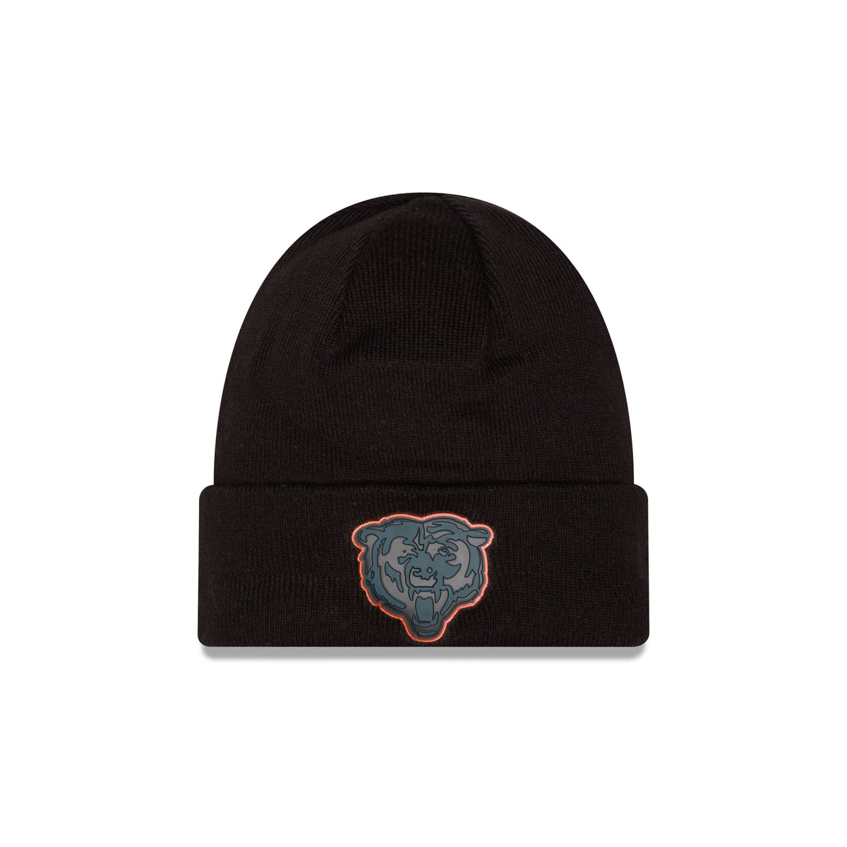 Chicago Bears All Black Beanie Hat