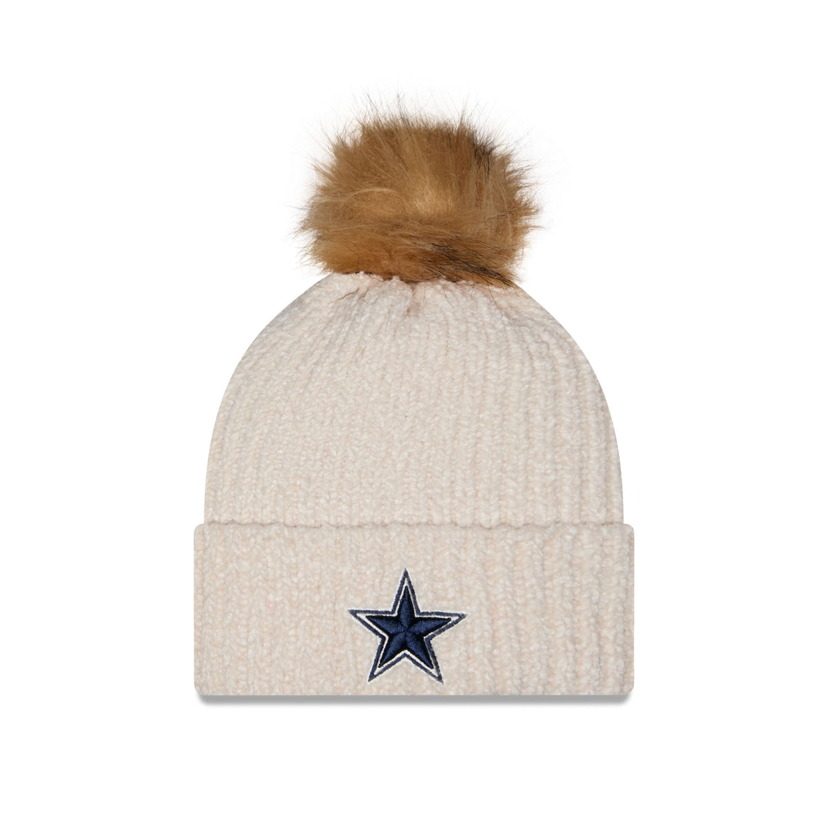 Dallas Cowboys Women's Sandy Linen Pom Knit Hat