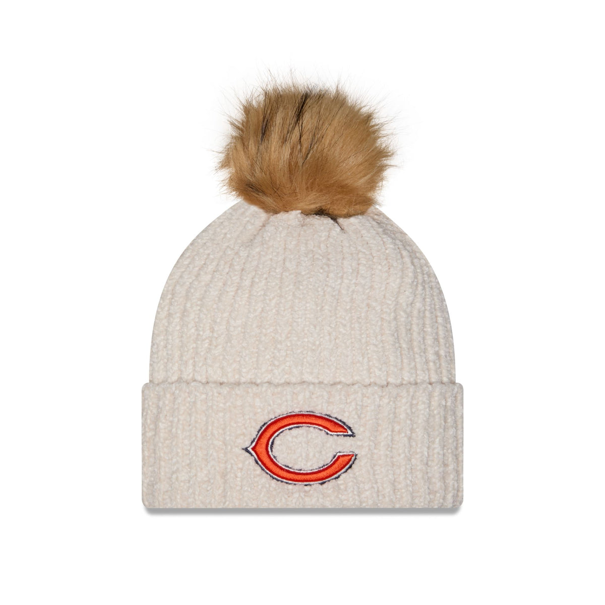 Chicago Bears Women's Sandy Linen Pom Knit Hat