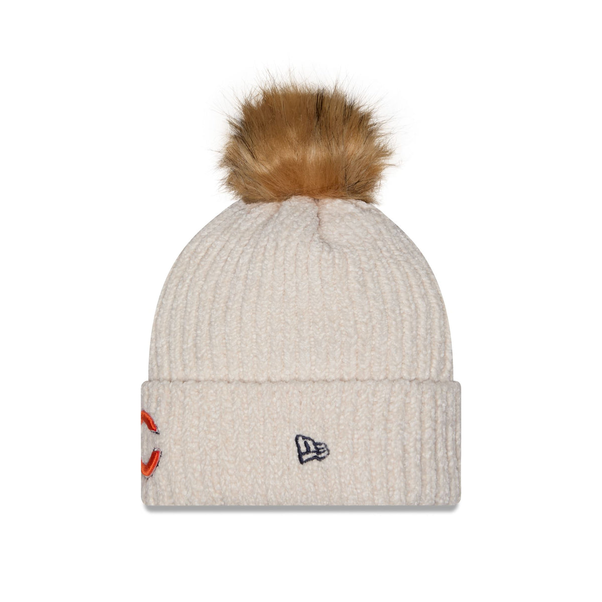Chicago Bears Women's Sandy Linen Pom Knit Hat