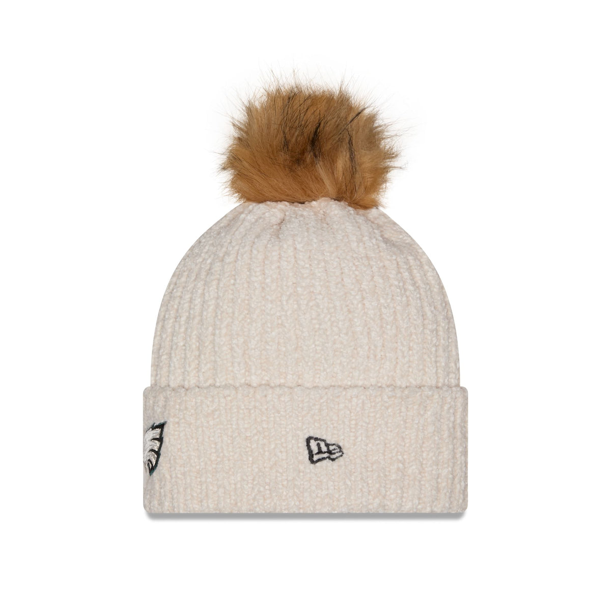 Philadelphia Eagles Women's Sandy Linen Pom Knit Hat