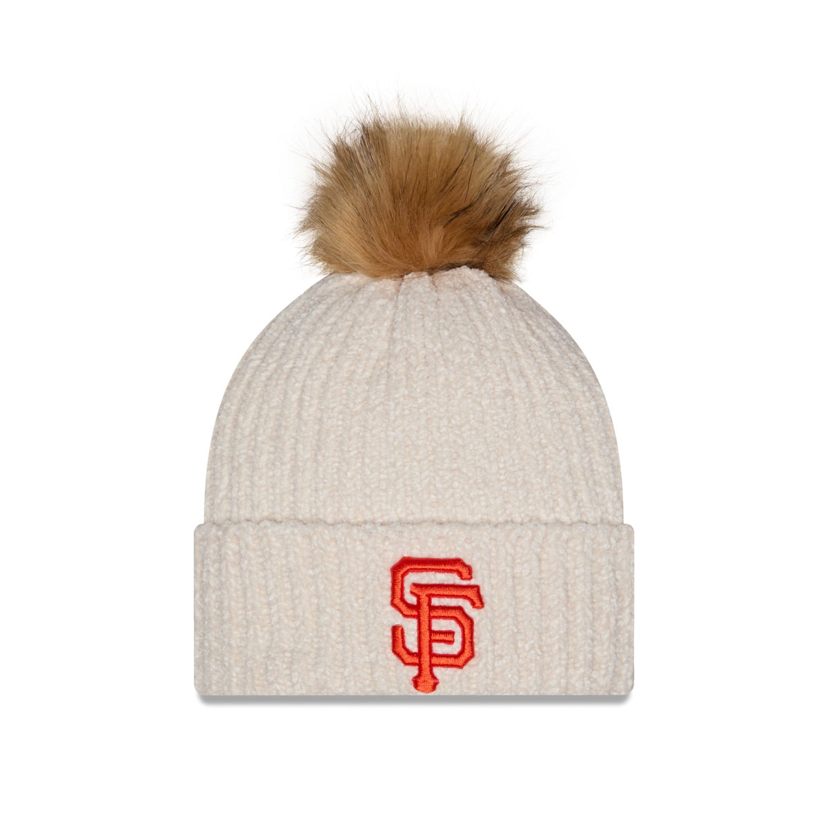San Francisco Giants Women's Sandy Linen Pom Knit Hat