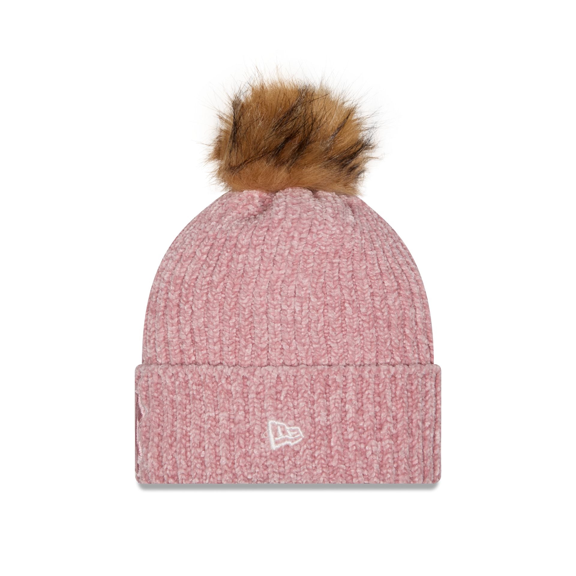 North Carolina Tar Heels Women's Pink Pom Knit Hat