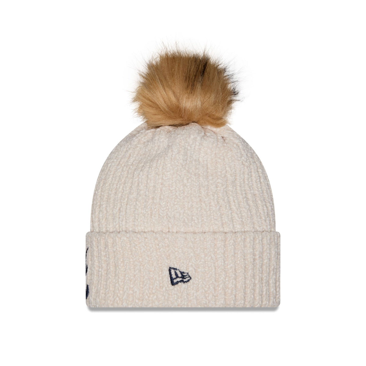 Atlanta Braves Women's Sandy Linen Pom Knit Hat