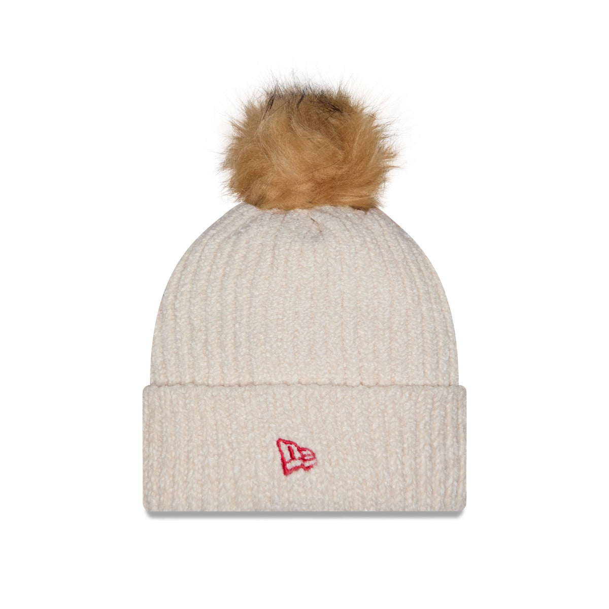 San Francisco 49ers Women's Sandy Linen Pom Knit Hat