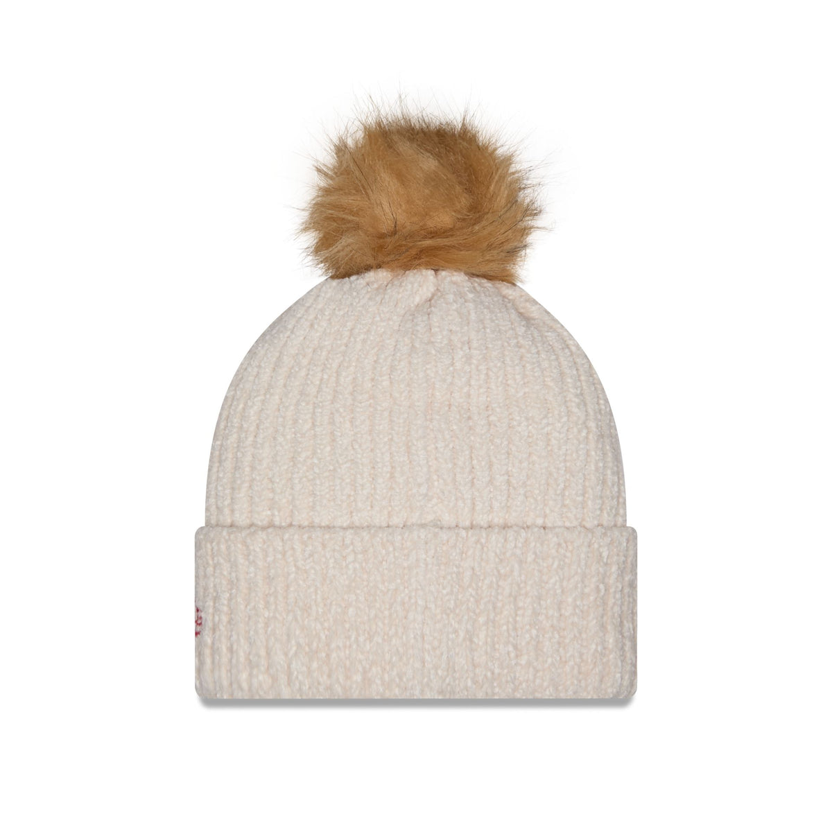San Francisco 49ers Women's Sandy Linen Pom Knit Hat