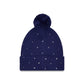 Los Angeles Dodgers Women's Rhinestone Pom Knit Hat