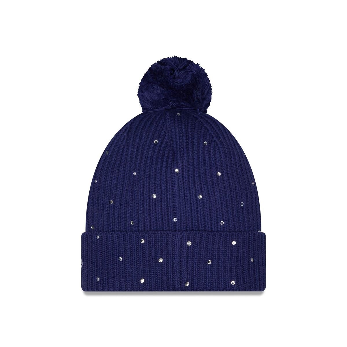 Los Angeles Dodgers Women's Rhinestone Pom Knit Hat