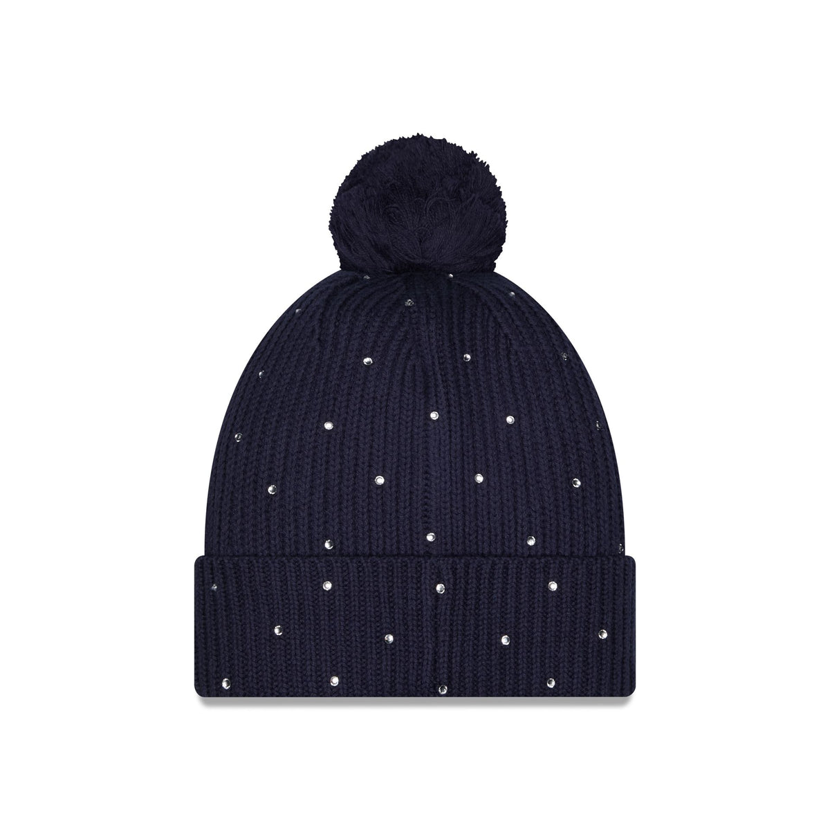 Dallas Cowboys Women's Rhinestone Pom Knit Hat