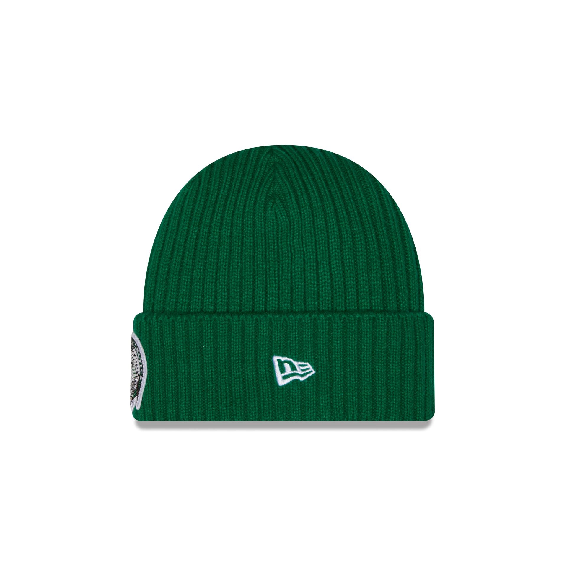 Boston Celtics Rhinestone Badge Beanie Hat