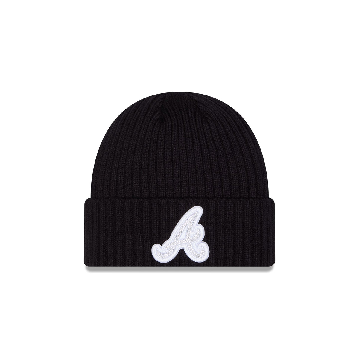 Atlanta Braves Rhinestone Badge Beanie Hat