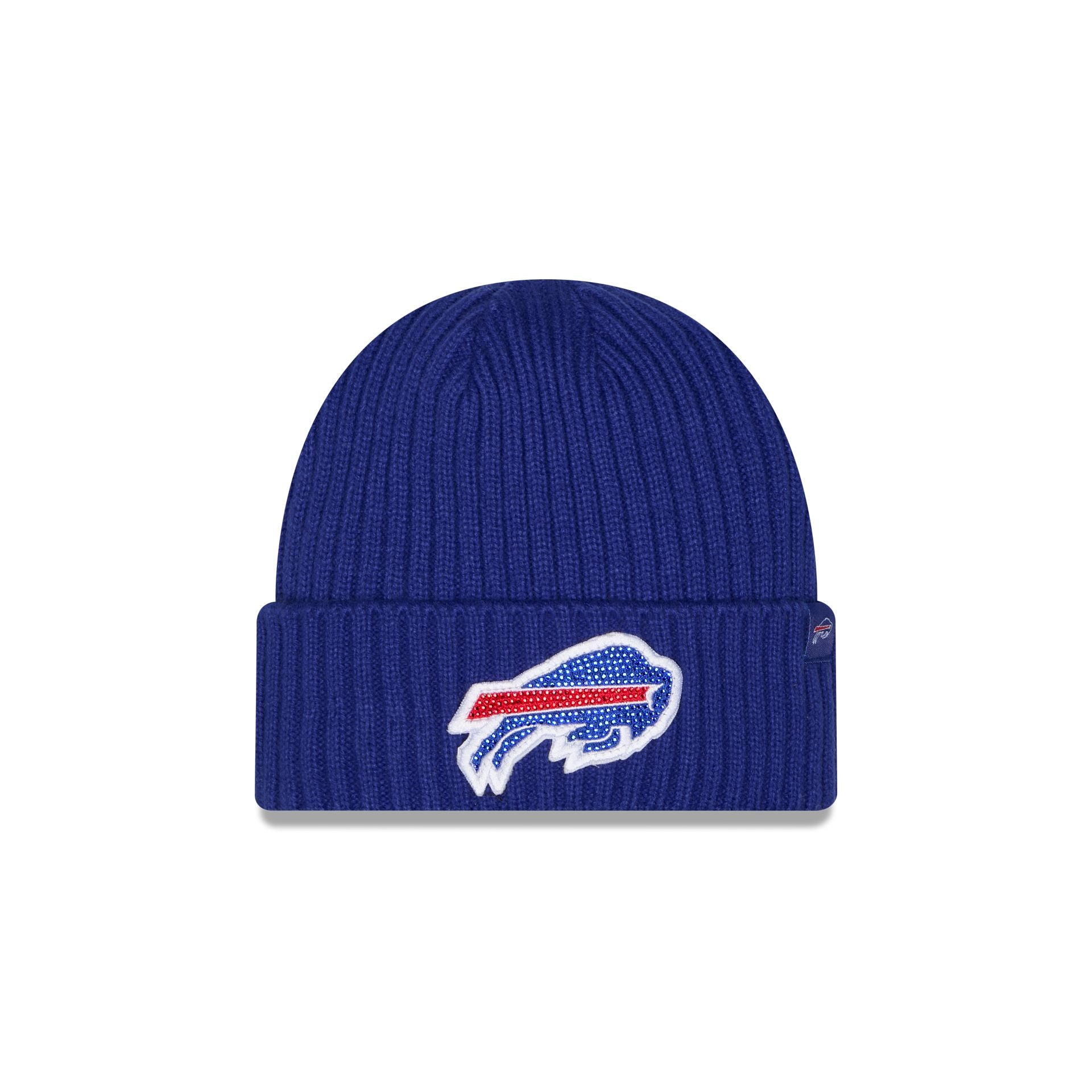 Buffalo Bills Rhinestone Badge Beanie Hat