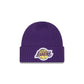Los Angeles Lakers Rhinestone Badge Beanie Hat